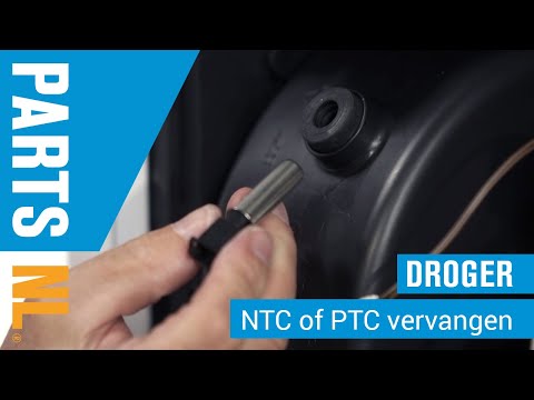 NTC of PTC sensor vervangen van droger, PartsNL uitleg