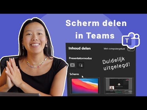 Hoe deel je jouw scherm of venster in Microsoft Teams? + de rechten