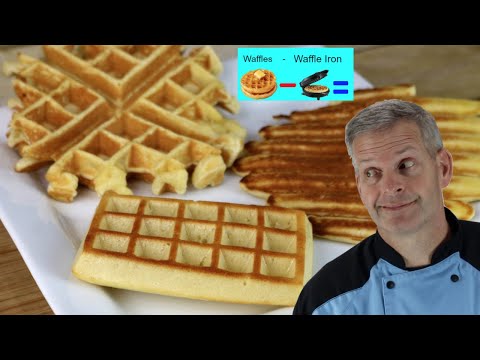 How to Make Waffles WITHOUT a WAFFLE IRON