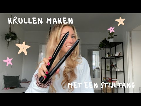 Krullen maken met een stijltang | TUTORIAL