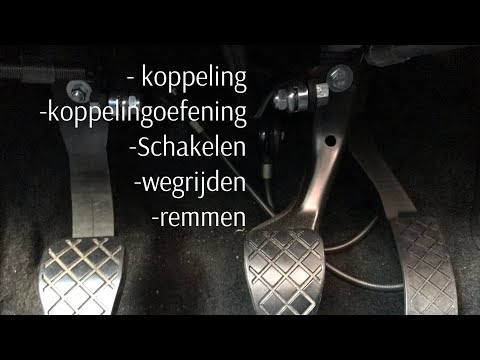 KOPPELING, SCHAKELEN EN REMMEN!