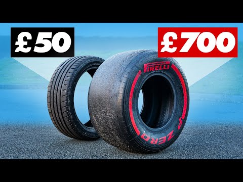 £50 Normal Tyres vs £700 Formula 1 Tyres