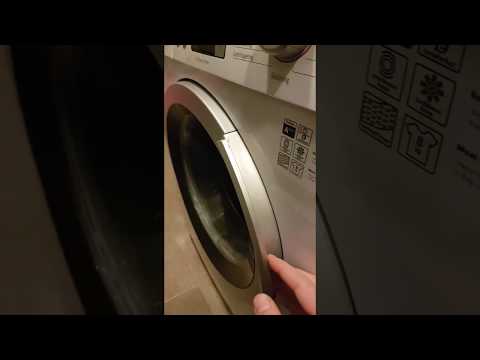 How to open Bosch washing machine with locked (broken) latch