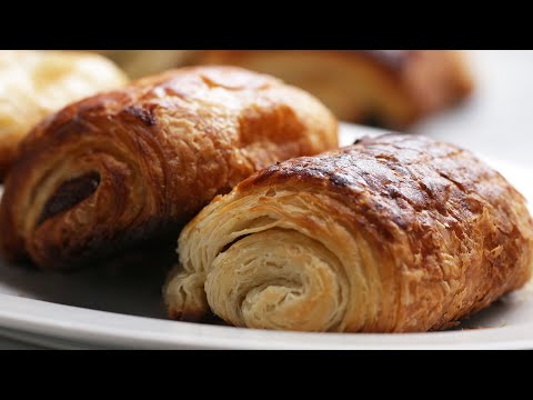 Homemade Chocolate Croissants