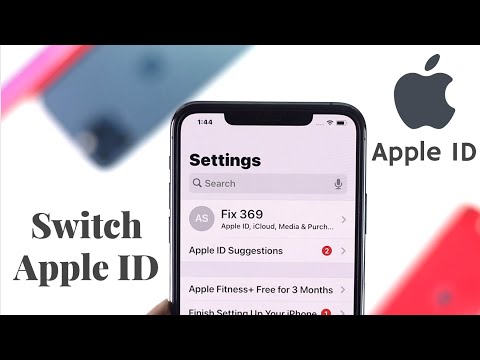 Change your Apple ID on an iPhone | Switch iCloud Account